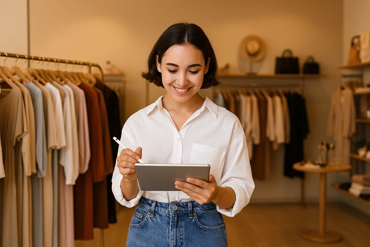 Panel principal de Stock Point POS con métricas de ventas e inventario